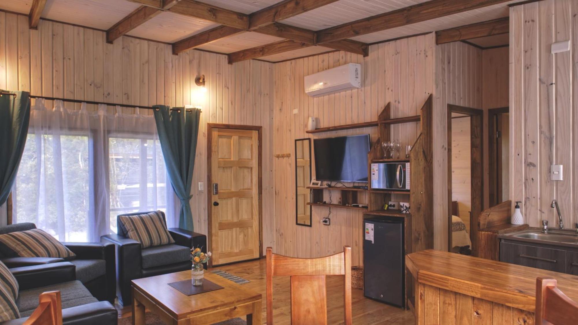 Апартаменты Cabana Los Coihues Пуэрто-Монт Экстерьер фото